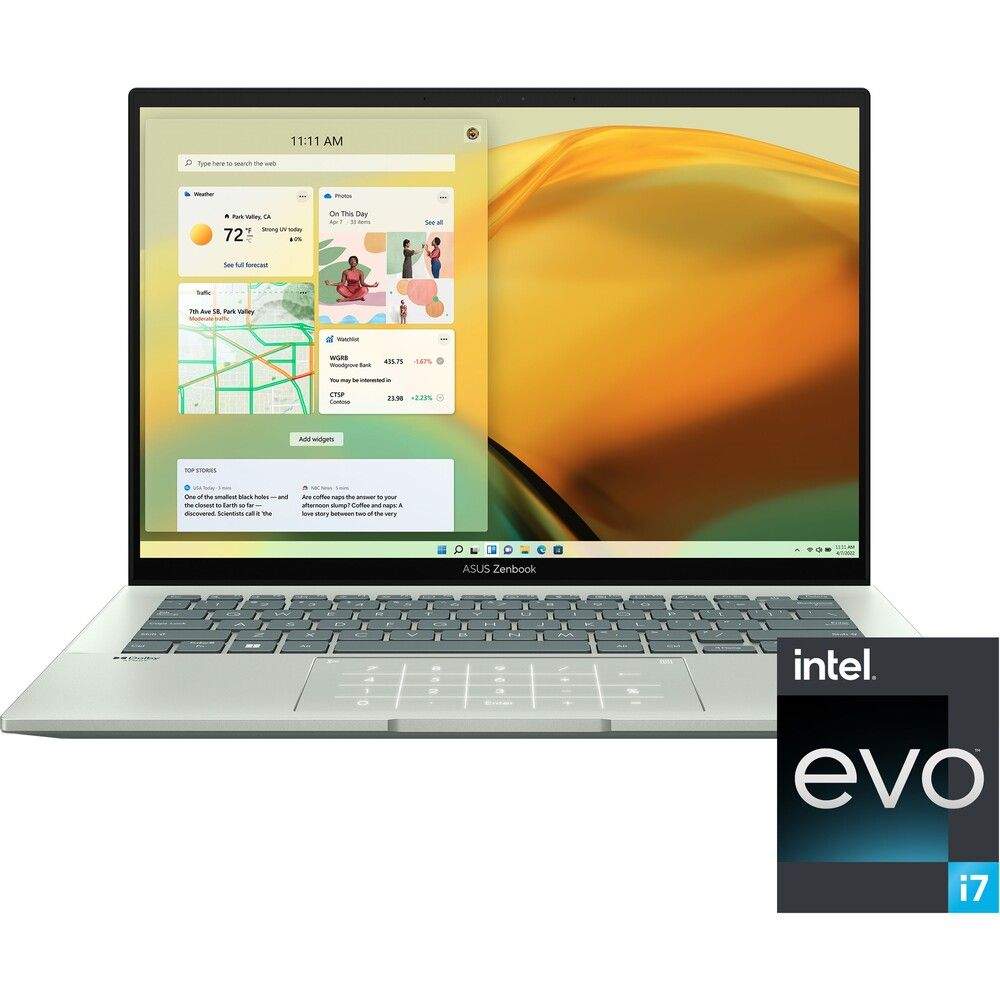 ASUS Zenbook 14 OLED (UX3402ZA-OLED387W) zelený