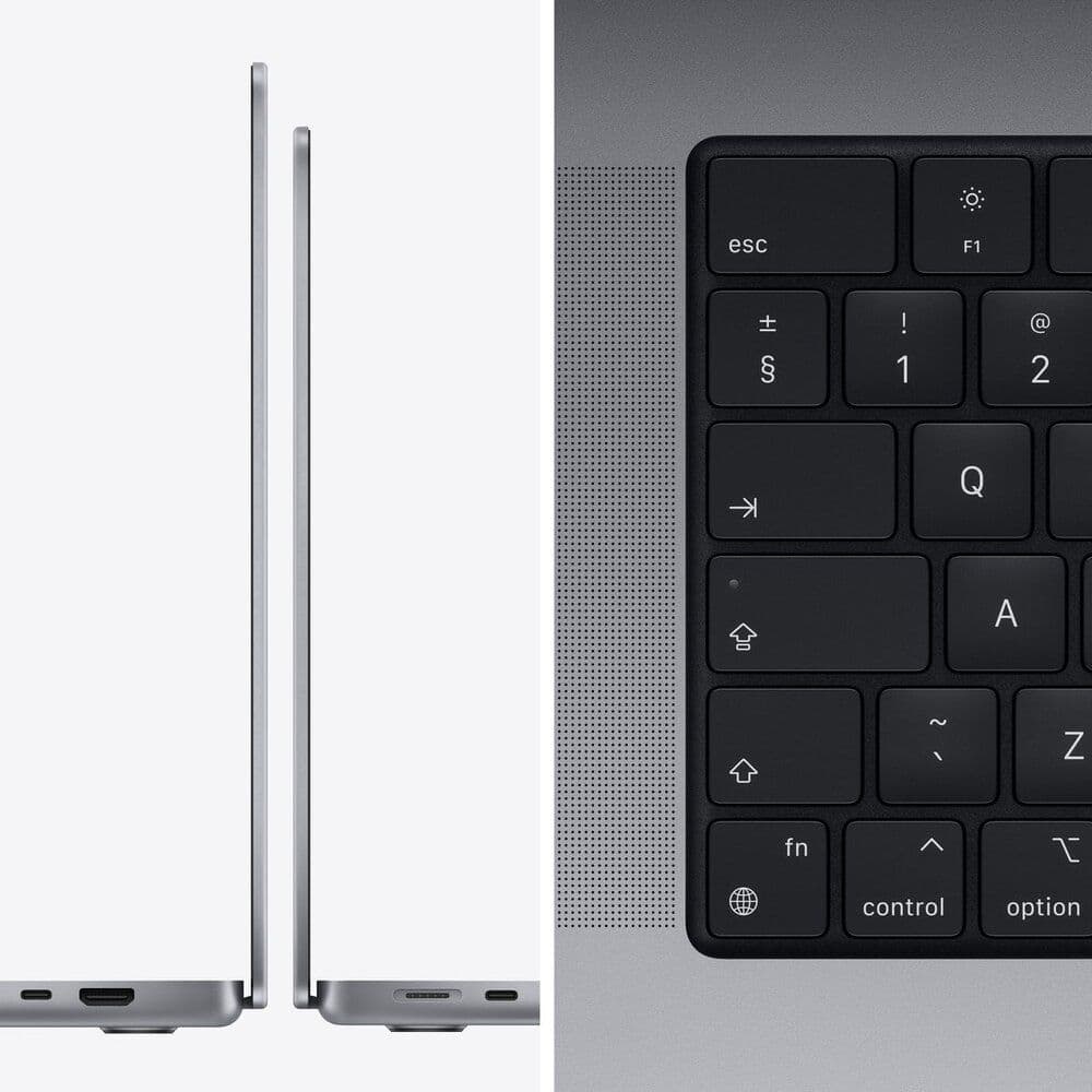 Apple MacBook Pro 14 M1 16GB 512GB MKGP3CZ/A vesmírně šedý - 4